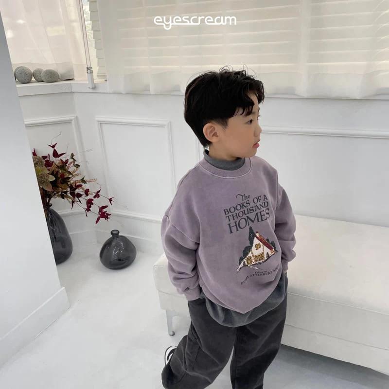 Eyescream - Korean Children Fashion - #minifashionista - Homes Pigment Sweatshirts with Mom - 7