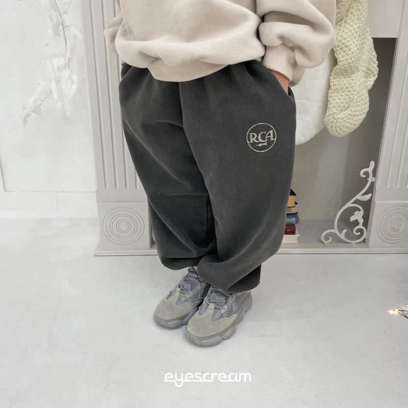 Eyescream - Korean Children Fashion - #toddlerclothing - Rka Pigment Jogger Pants with Mom - 4