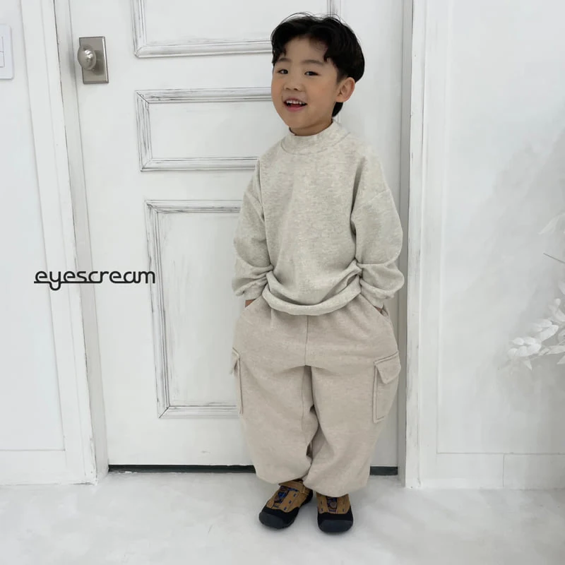 Eyescream - Korean Children Fashion - #todddlerfashion - Andrew Loose Fit Turtleneck Tee - 10