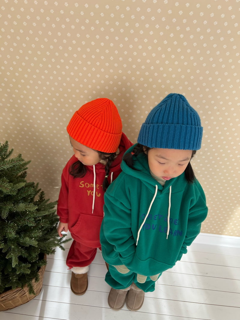 Fine-Studio - Korean Children Fashion - #childofig - Some Fleece Set - 3