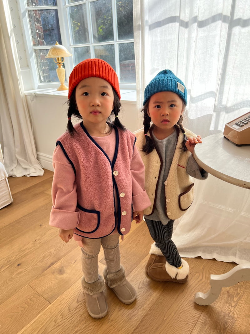 Fine-Studio - Korean Children Fashion - #childrensboutique - Macaron Vest