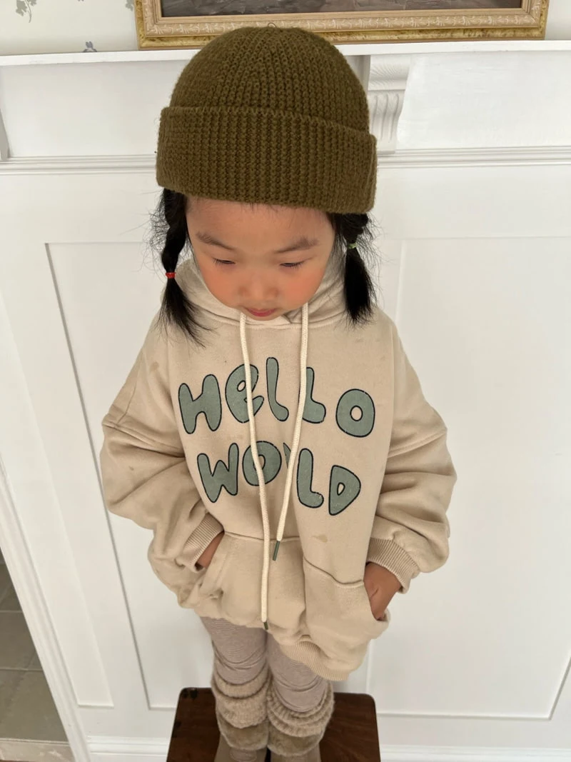 Fine-Studio - Korean Children Fashion - #kidsshorts - World Hoody - 11