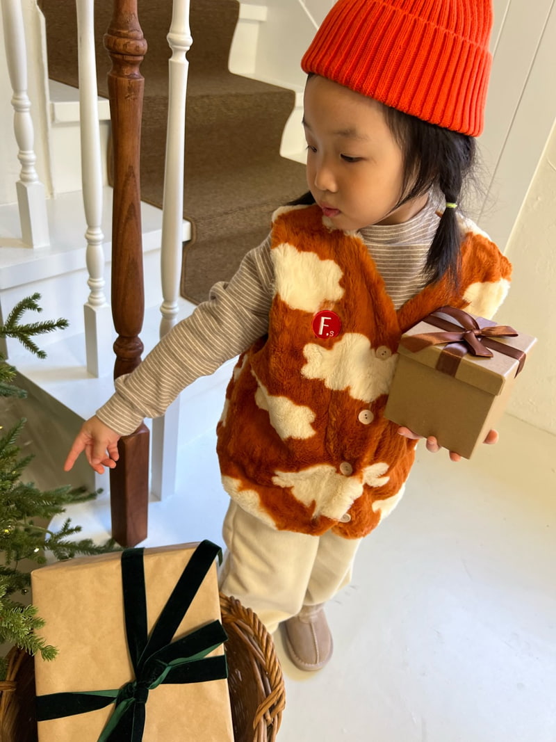 Fine-Studio - Korean Children Fashion - #littlefashionista - Cloud Vest - 6