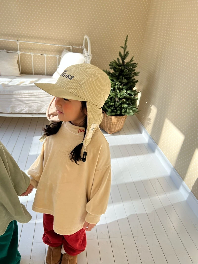 Fine-Studio - Korean Children Fashion - #magicofchildhood - Mink Mockneck Tee - 5