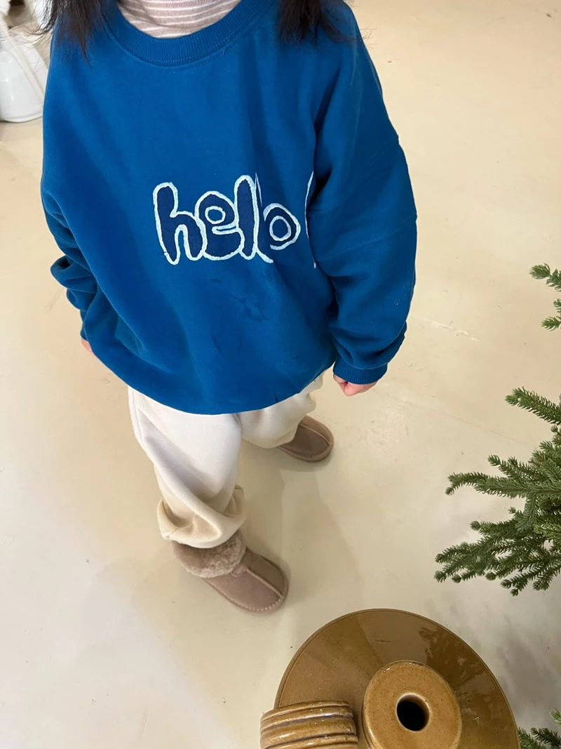 Fine-Studio - Korean Children Fashion - #magicofchildhood - Hello Sweatshirts - 6