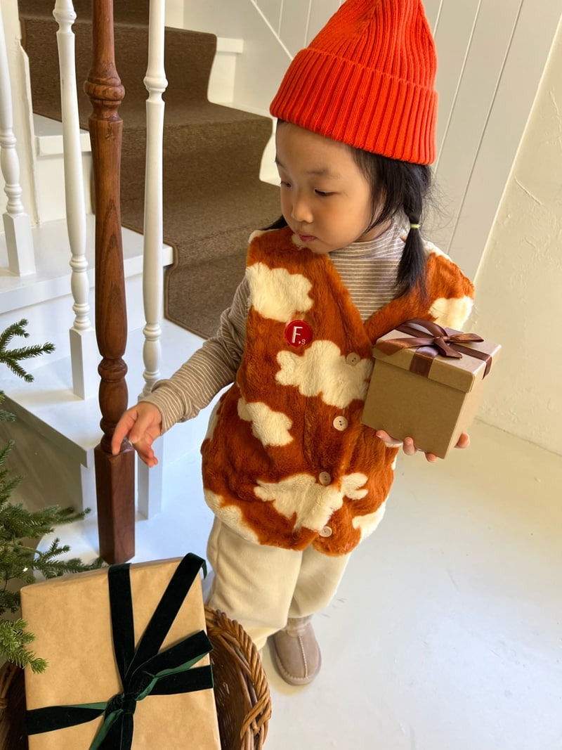 Fine-Studio - Korean Children Fashion - #minifashionista - Cloud Vest - 8