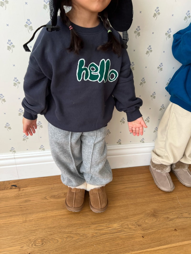 Fine-Studio - Korean Children Fashion - #prettylittlegirls - Hello Sweatshirts - 8