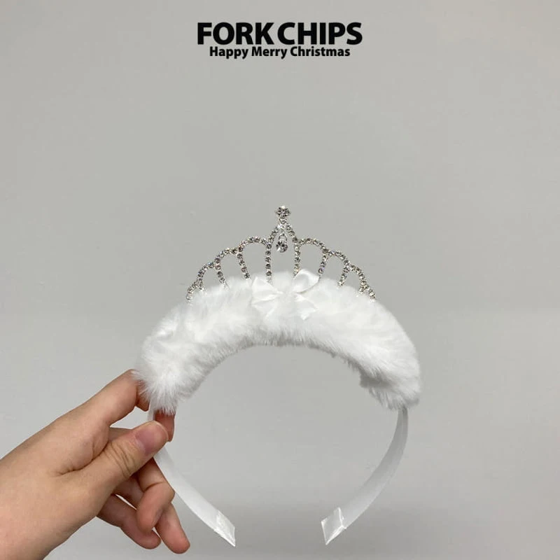 Fork Chips - Korean Children Fashion - #Kfashion4kids - Tiara Headband - 2