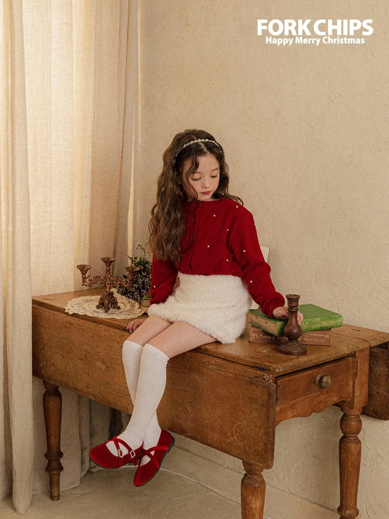 Fork Chips - Korean Children Fashion - #childofig - Holiday Cardigan - 2