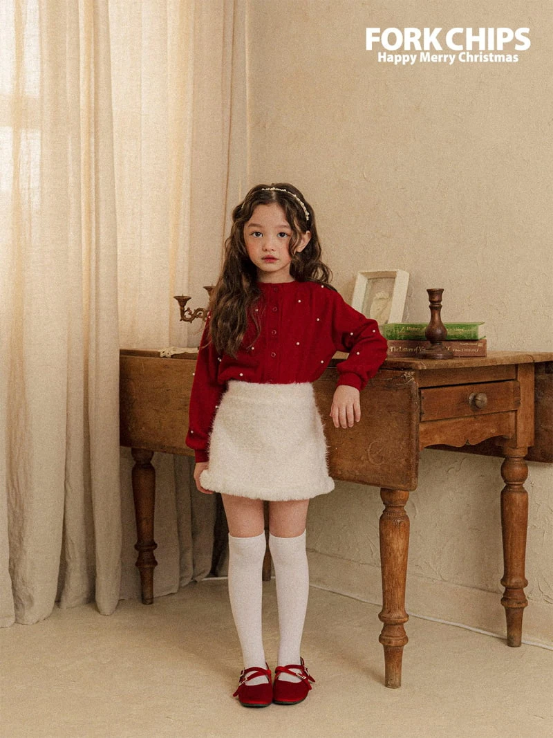 Fork Chips - Korean Children Fashion - #childrensboutique - Holiday Cardigan - 3