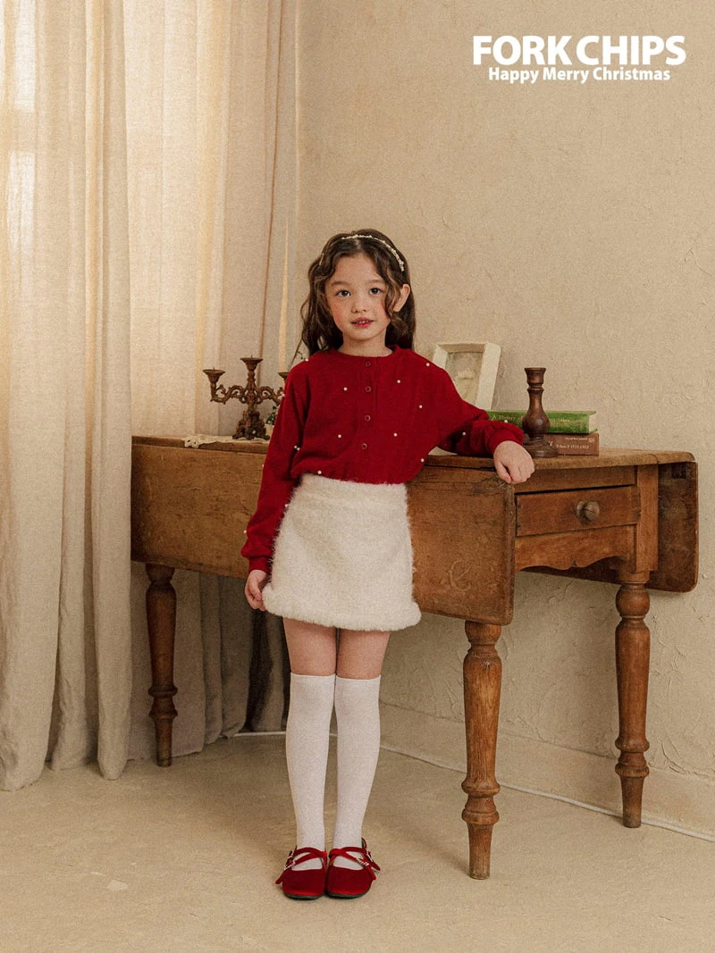 Fork Chips - Korean Children Fashion - #childrensboutique - Holiday Cardigan - 4