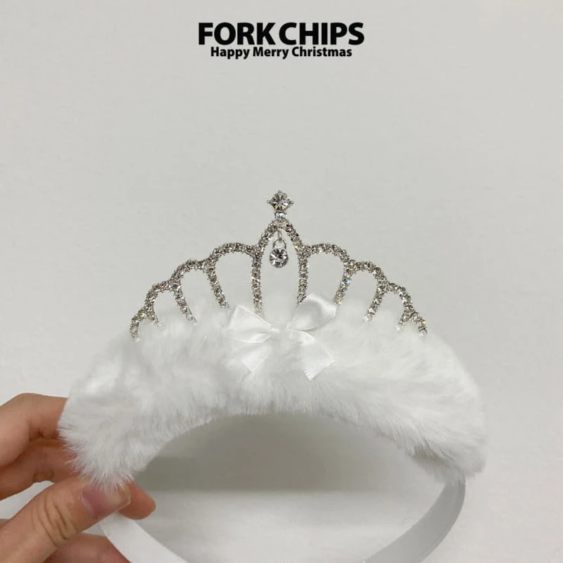 Fork Chips - Korean Children Fashion - #littlefashionista - Tiara Headband - 3