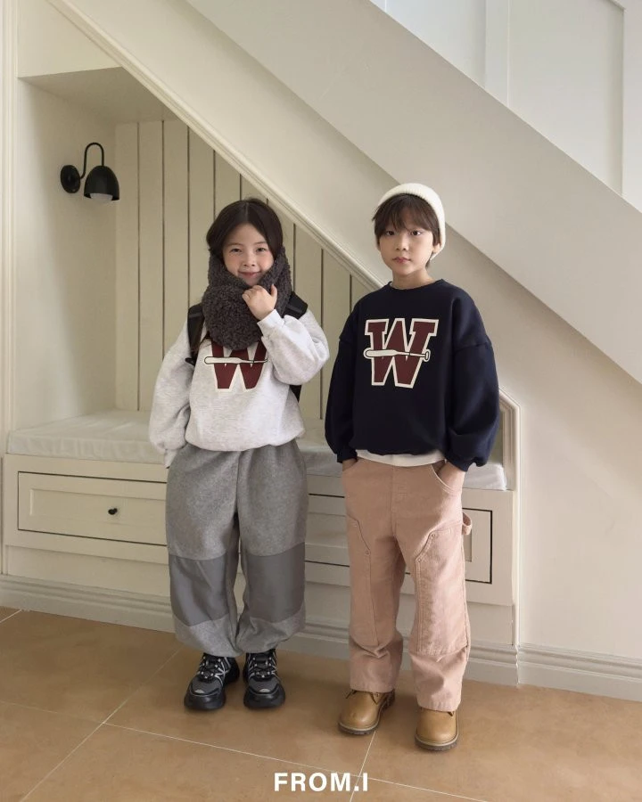 From I - Korean Children Fashion - #Kfashion4kids - W Sweatshirts - 11