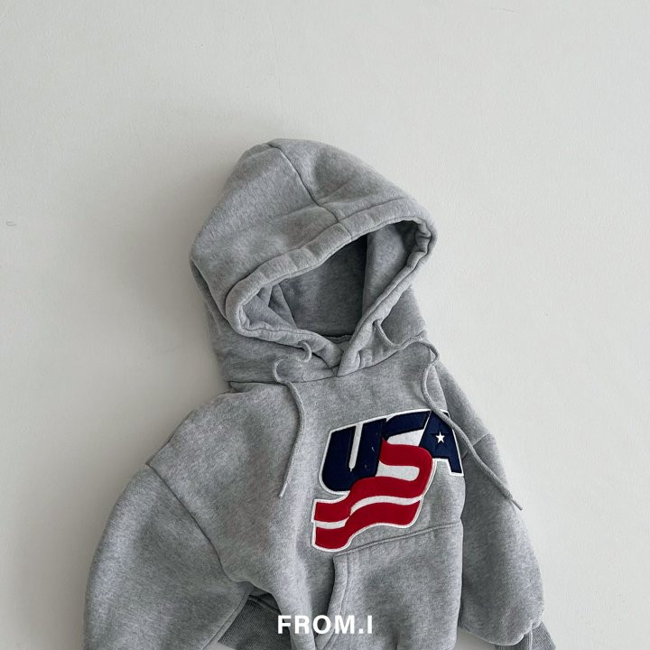 From I - Korean Children Fashion - #Kfashion4kids - USA Hood - 3