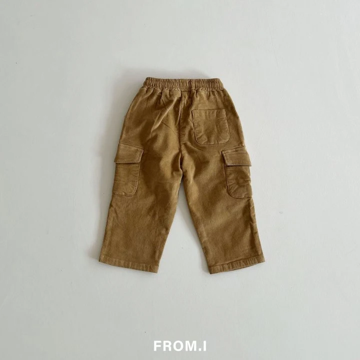 From I - Korean Children Fashion - #childofig - Cargo Corduroy Pants - 7