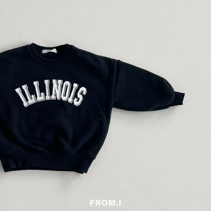 From I - Korean Children Fashion - #prettylittlegirls - Illinois Sweatshirts - 4