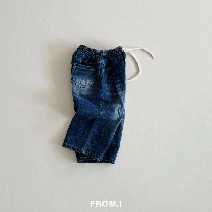 From I - Korean Children Fashion - #childofig - String Denim Pants - 3