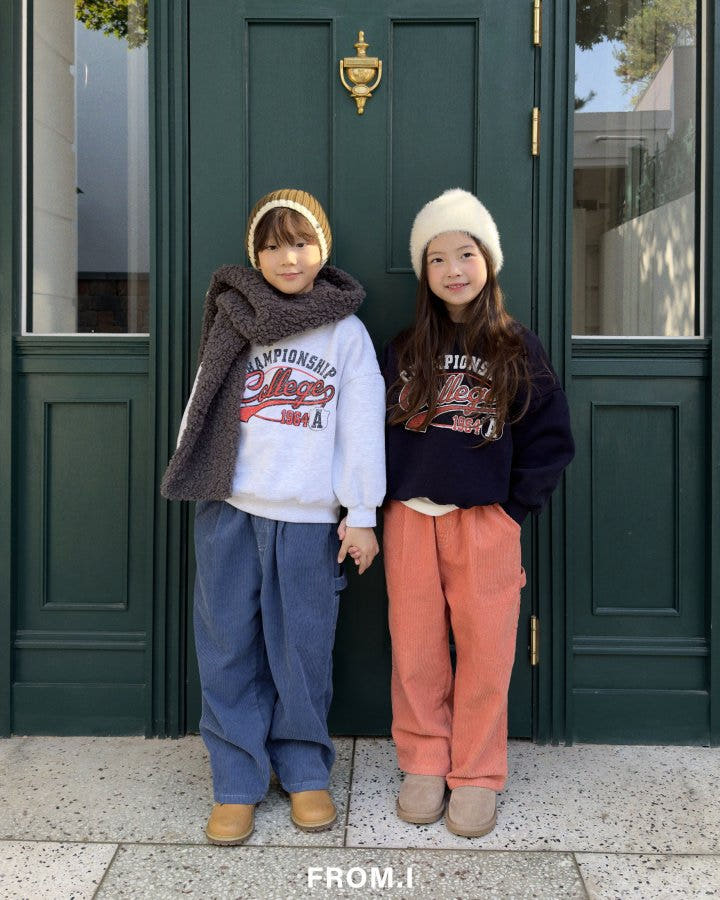 From I - Korean Children Fashion - #designkidswear - Carpenter Corduroy Pants - 9