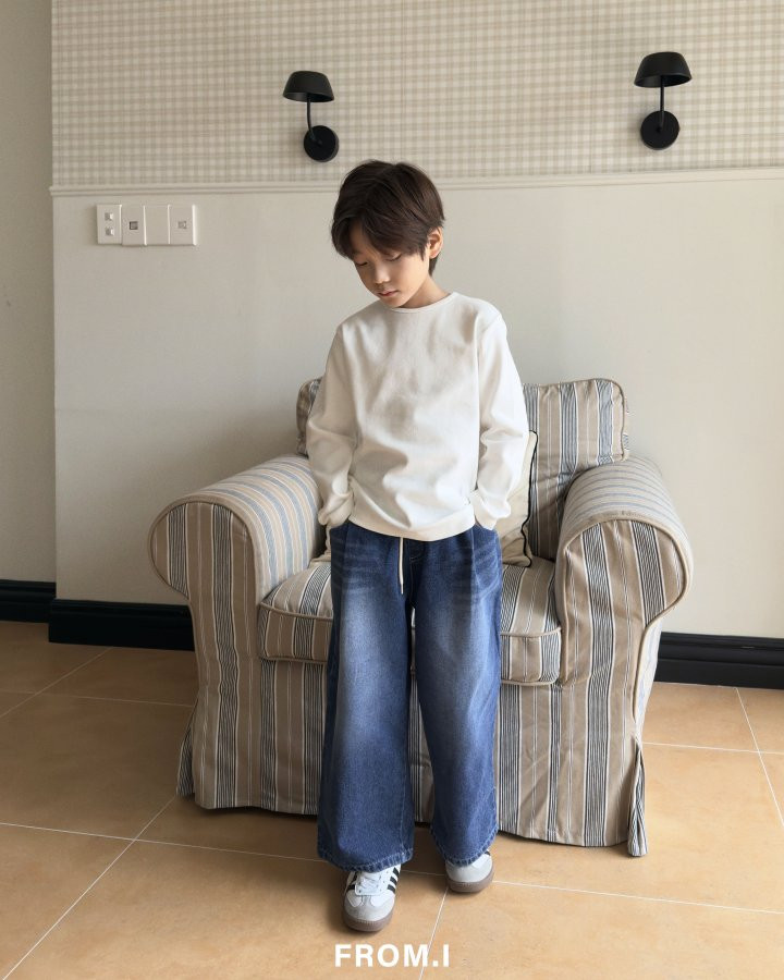 From I - Korean Children Fashion - #discoveringself - Basic Slim Tee - 11