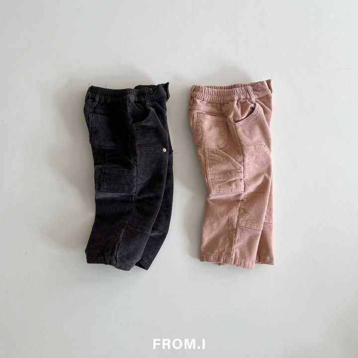 From I - Korean Children Fashion - #discoveringself - Double Knee Corduroy Pants