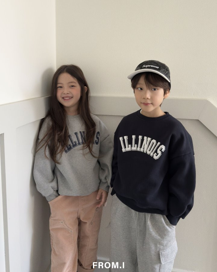 From I - Korean Children Fashion - #kidsshorts - Illinois Sweatshirts - 10