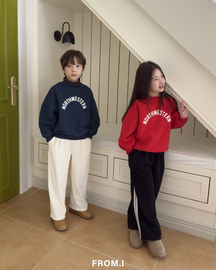 From I - Korean Children Fashion - #kidsshorts - Northwestern Sweatshirts - 11