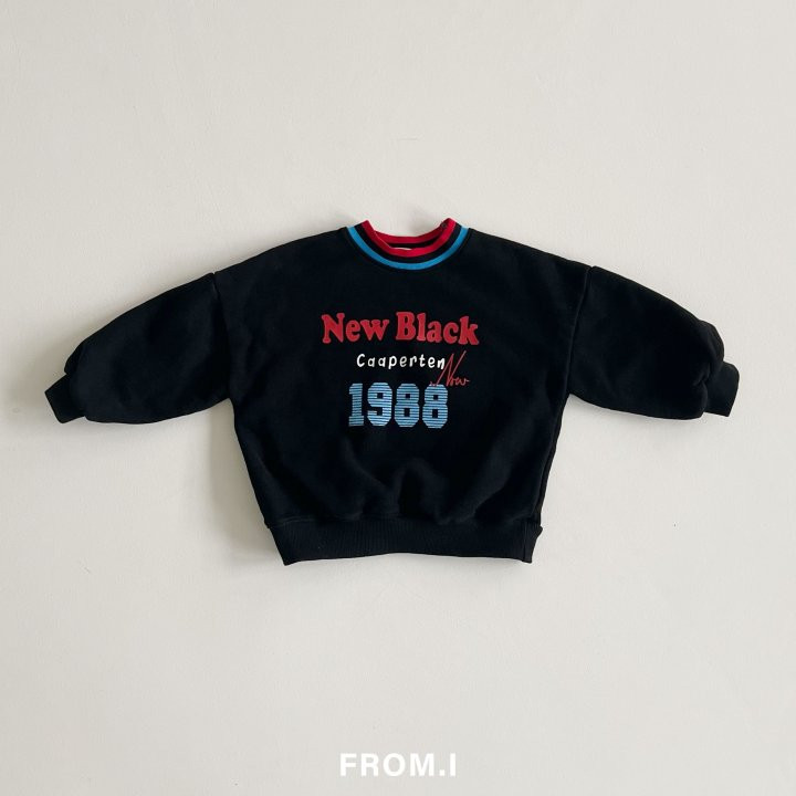 From I - Korean Children Fashion - #kidsstore - New Black Sweatshirts - 8