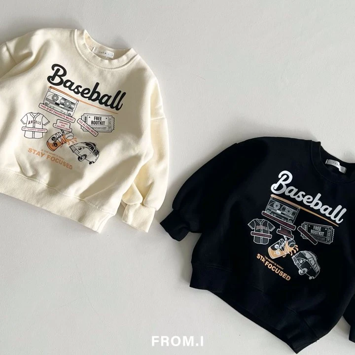 From I - Korean Children Fashion - #kidsstore - Baseball Sweatshirt