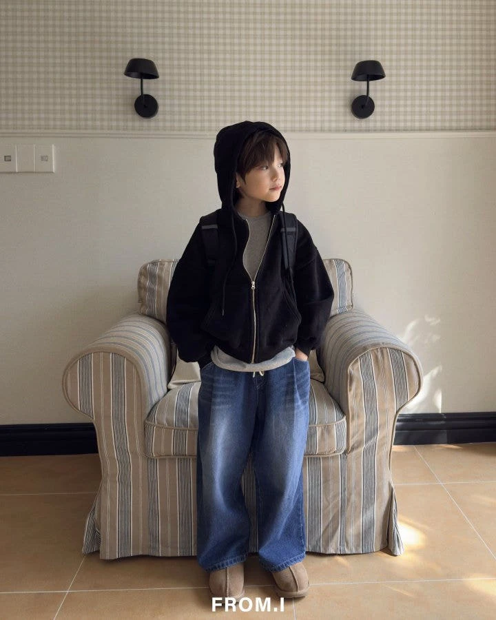 From I - Korean Children Fashion - #kidzfashiontrend - String Denim Pants - 11