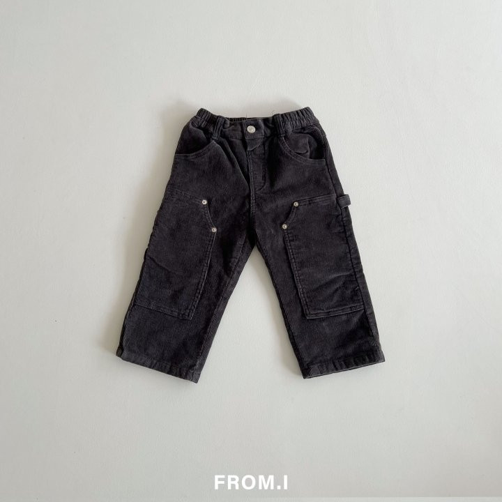 From I - Korean Children Fashion - #kidzfashiontrend - Double Knee Corduroy Pants - 5