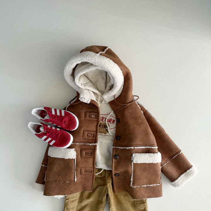 From I - Korean Children Fashion - #littlefashionista - Bear Hood - 8