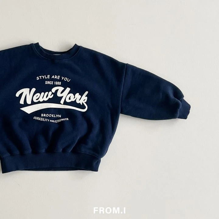 From I - Korean Children Fashion - #littlefashionista - New York Sweatshirts - 6