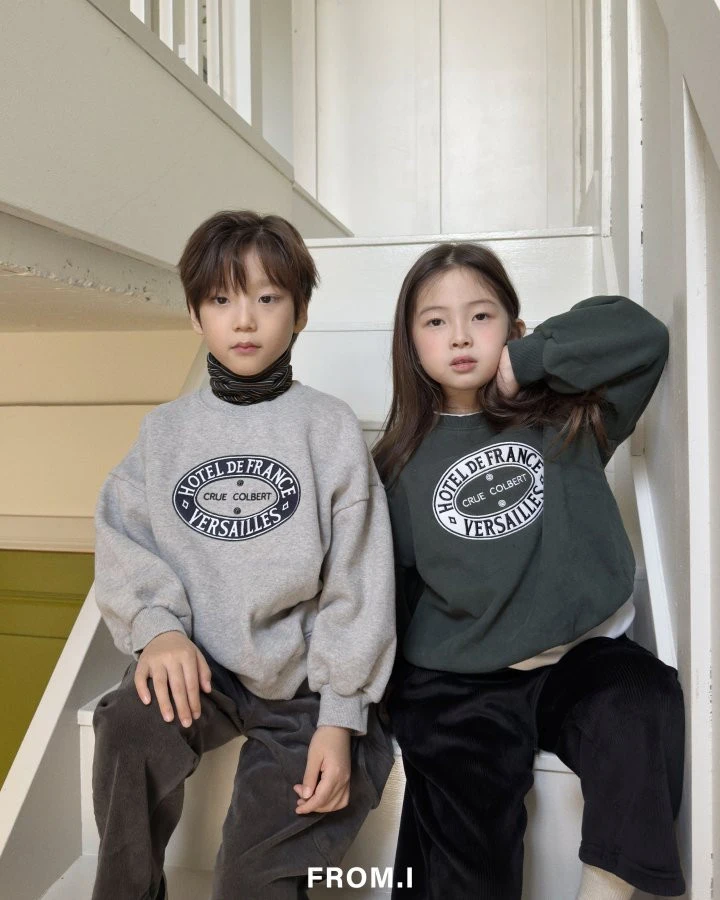 From I - Korean Children Fashion - #magicofchildhood - Hotel De Sweatshirts - 11