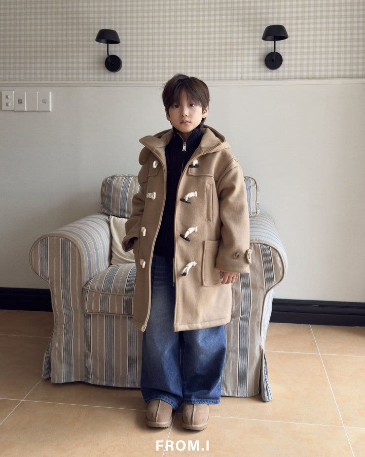 From I - Korean Children Fashion - #magicofchildhood - Hooded Duffel Coat - 9