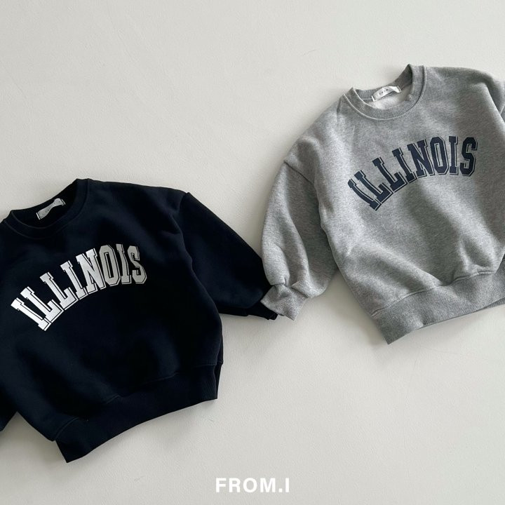 From I - Korean Children Fashion - #minifashionista - Illinois Sweatshirts - 2