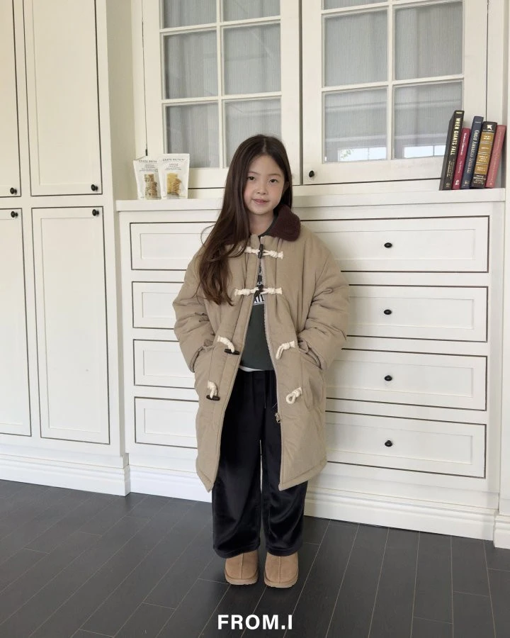 From I - Korean Children Fashion - #minifashionista - Ribbed Wide Fleece Pants - 11