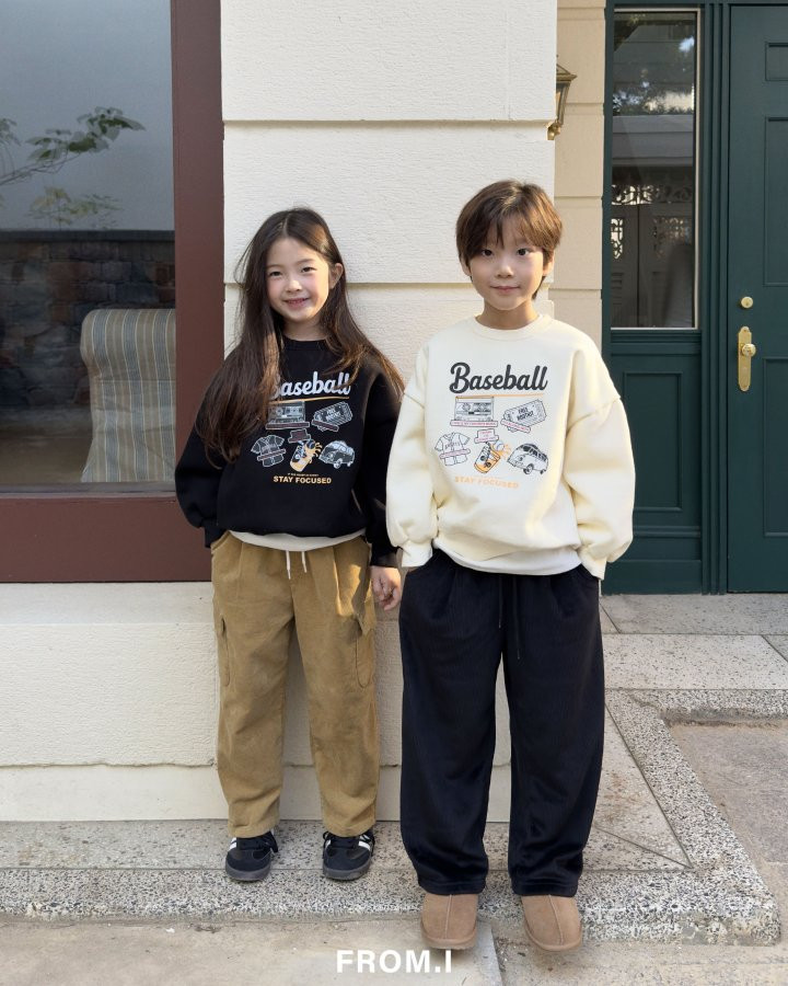 From I - Korean Children Fashion - #toddlerclothing - Baseball Sweatshirt - 9