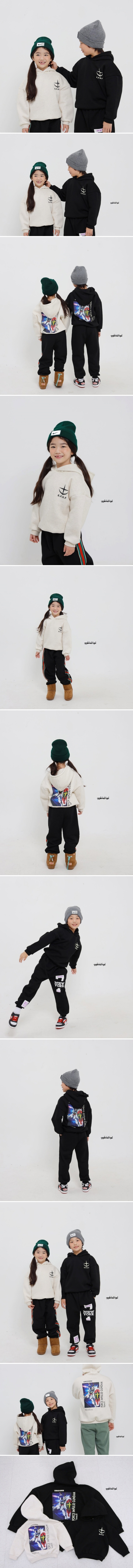 Ggomenge - Korean Children Fashion - #fashionkids - Fleece Impulse Hoody - 2