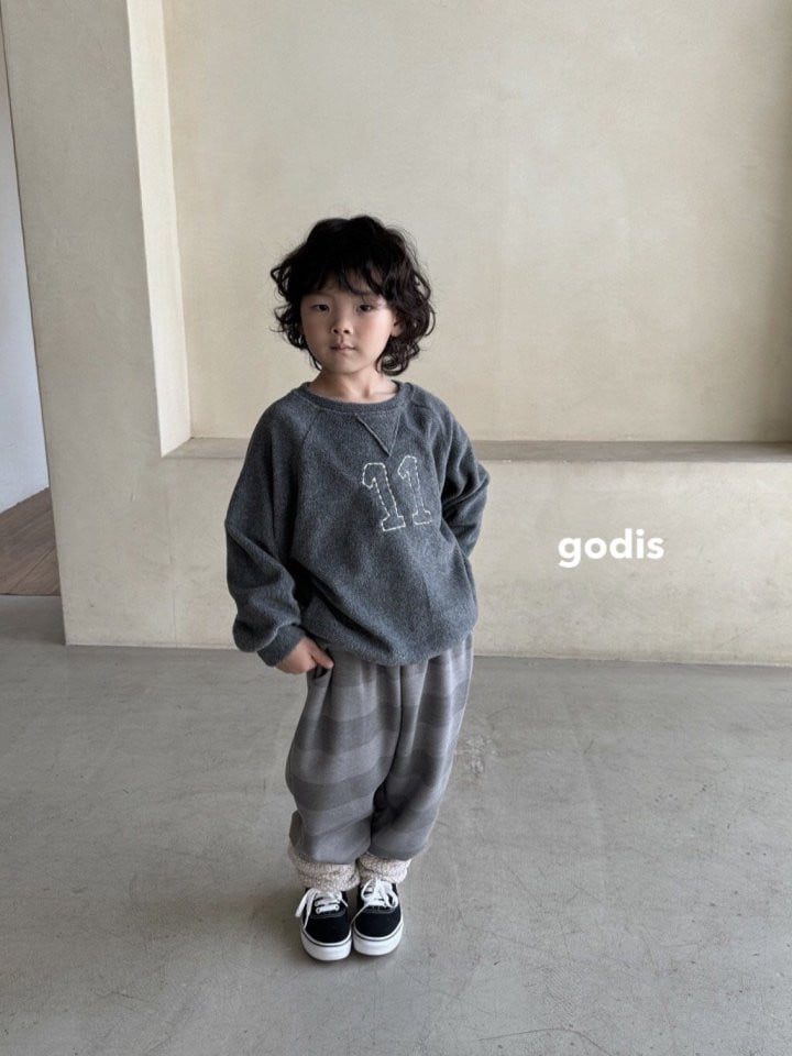 Godis - Korean Children Fashion - #Kfashion4kids - Eleven Raglan Tee - 11