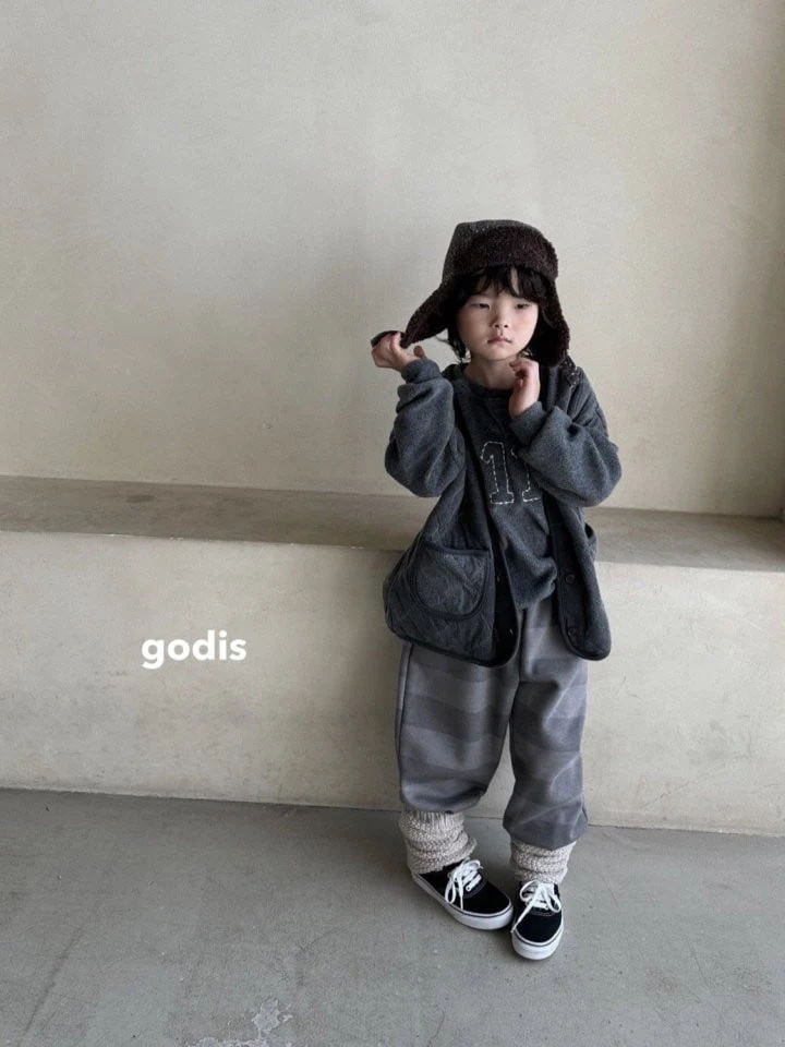 Godis - Korean Children Fashion - #childofig - Fleece Pattern Pants - 5