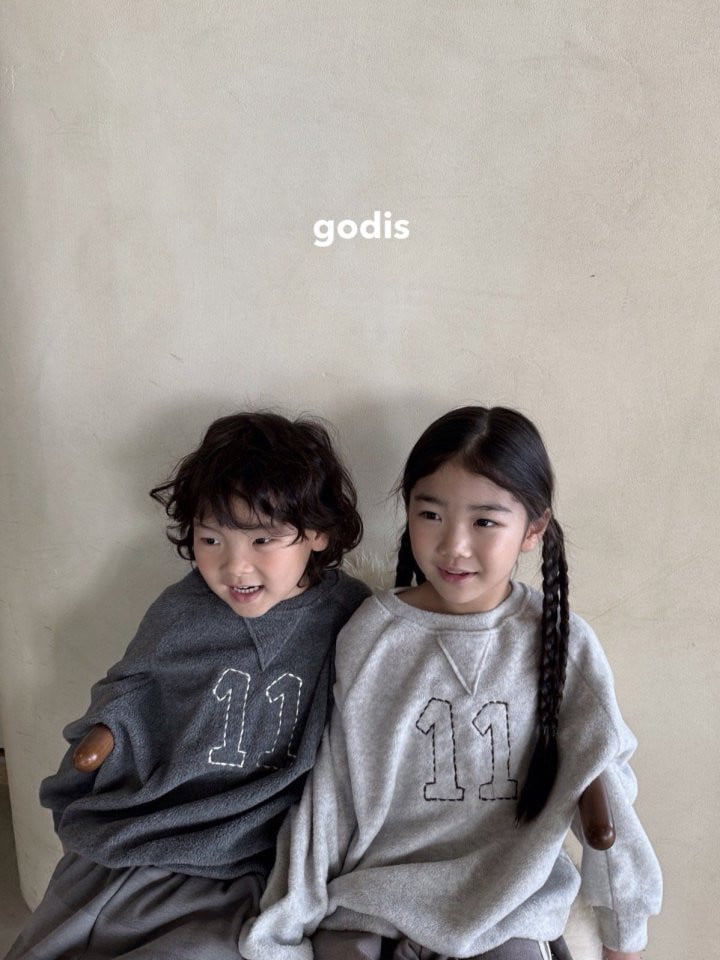 Godis - Korean Children Fashion - #discoveringself - Eleven Raglan Tee - 6