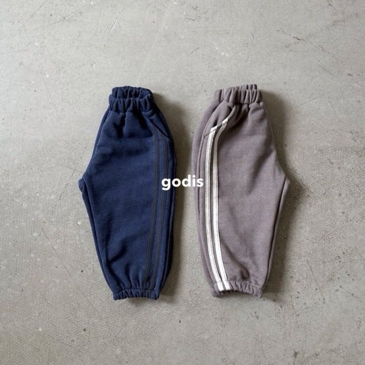 Godis - Korean Children Fashion - #fashionkids - Fleece Two Line Pants