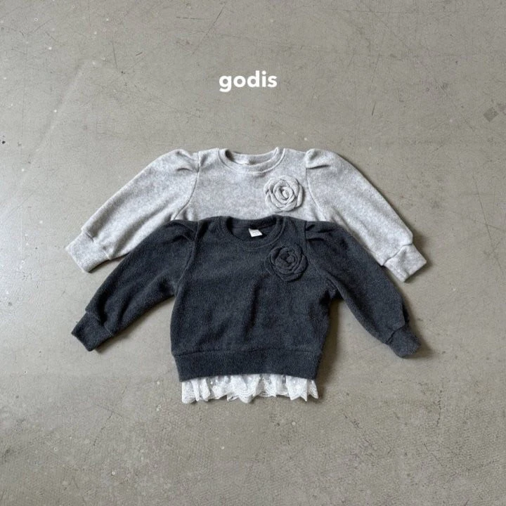 Godis - Korean Children Fashion - #minifashionista - Lovely Sweatshirt