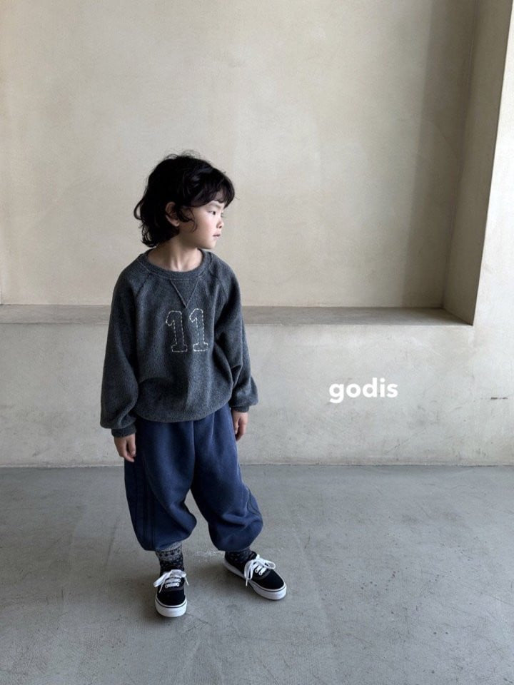 Godis - Korean Children Fashion - #prettylittlegirls - Fleece Two Line Pants - 9