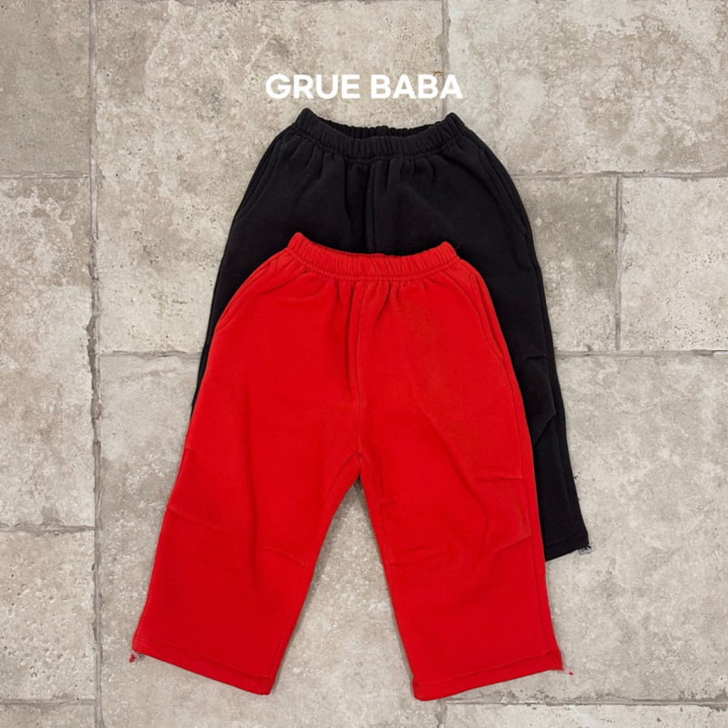 Grue Baba - Korean Children Fashion - #childofig - Black Red Pants - 6