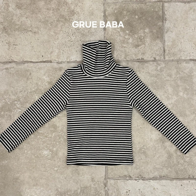 Grue Baba - Korean Children Fashion - #discoveringself - Baba Turtleneck Tee - 2