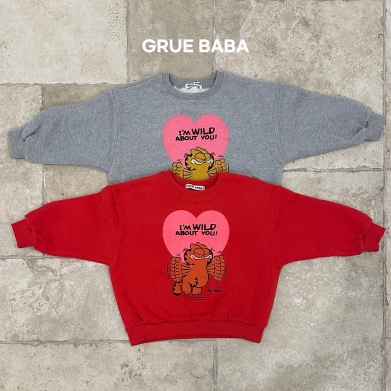 Grue Baba - Korean Children Fashion - #fashionkids - Heart Sweatshirt