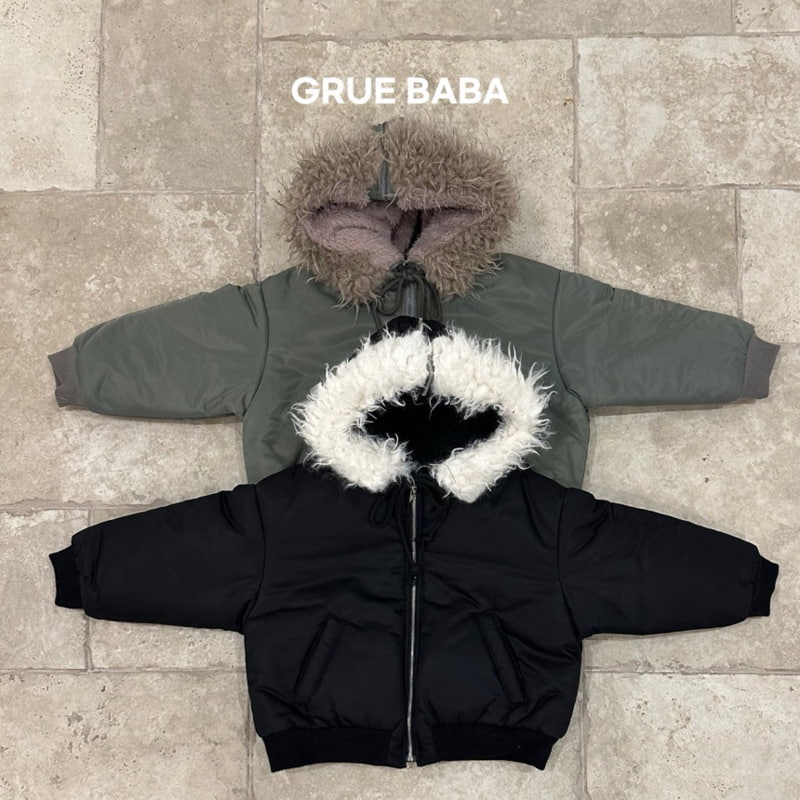 Grue Baba - Korean Children Fashion - #kidsshorts - DA Hood Jacket