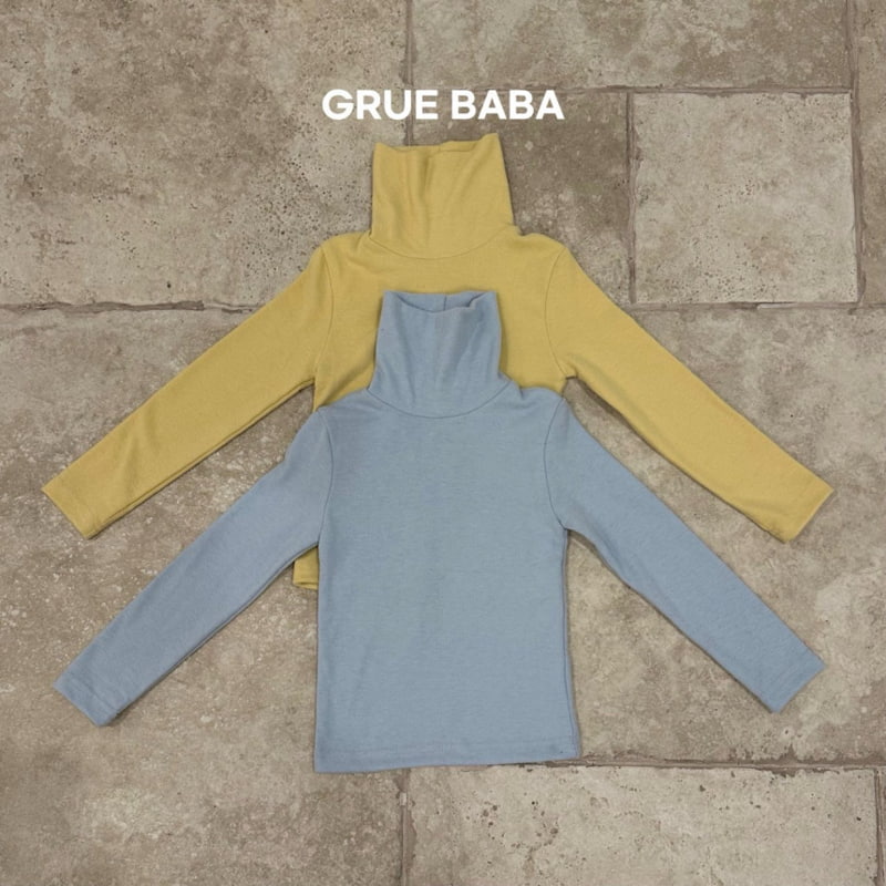 Grue Baba - Korean Children Fashion - #kidsstore - Gru Turtleneck Tee