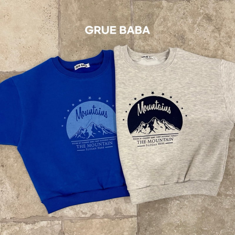 Grue Baba - Korean Children Fashion - #kidzfashiontrend - Mountain Sweatshirt - 3